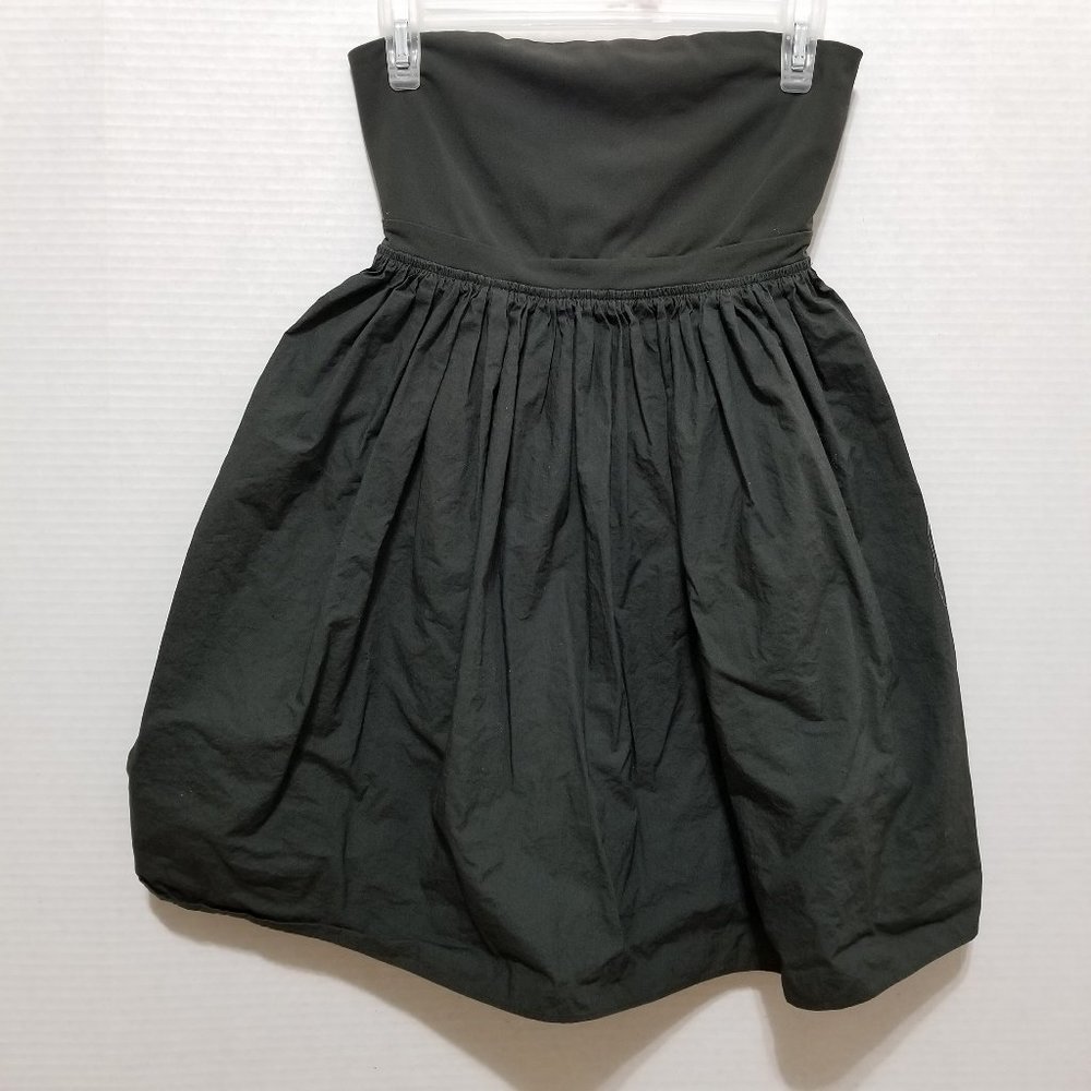 Susana Monaco dress 4 Batiste Open Back Tube Dress pockets ruching strapless